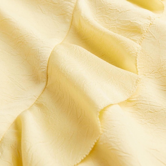 H&M Yellow Ruffle Midi Dress - Picture 3 of 5